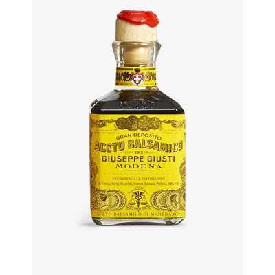 selfridges Giuseppe Giusti 4 Gold Medals Cube Balsamic Vinegar 250ml- Buy online at McGrocer