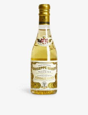 Giuseppe Giusti white balsamic vinegar 250ml (British brand)