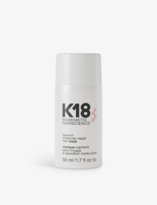 K18 leave-in molecular repair hair mask 50ml, imported from the UK