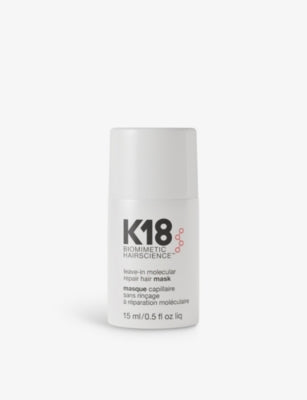 K18 leave-in molecular repair hair mask 15ml (British brand)