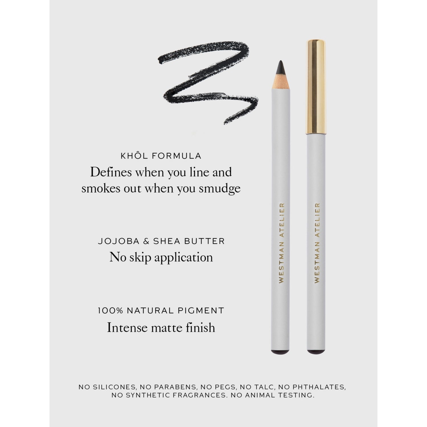 Westman Atelier Eye Love You eye pencil 10g, imported from the UK