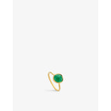 MV Siren™ Gemstone 18ct Yellow Gold Vermeil Ring - K