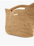 Monday Swimwear Paloma raffia top-handle bag - British product