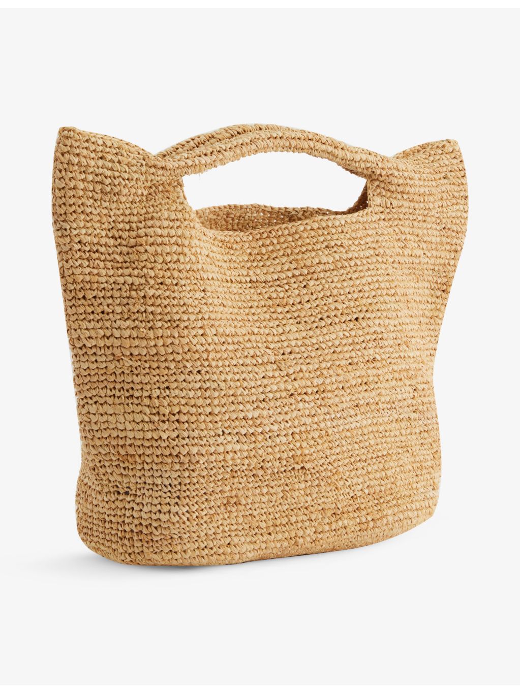 Monday Swimwear Paloma raffia top-handle bag - British product