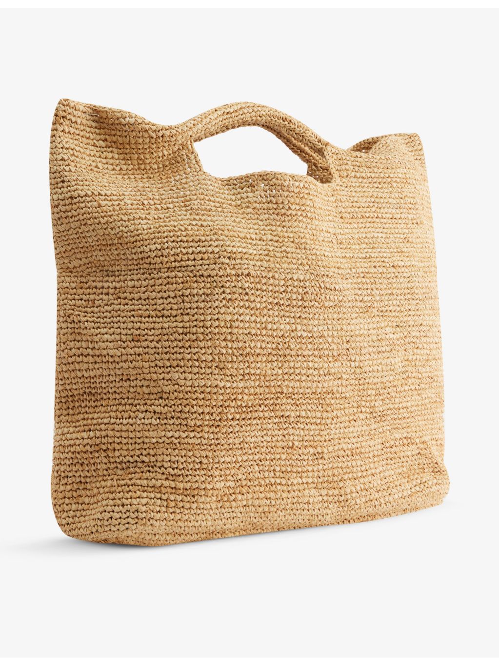 Monday Swimwear Paloma large raffia top-handle bag - British product