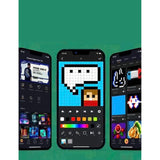 Ditoo PRO portable pixel speaker with retro keyboard - British product