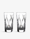 Waterford Gin Journeys crystal shot glasses, imported from the UK