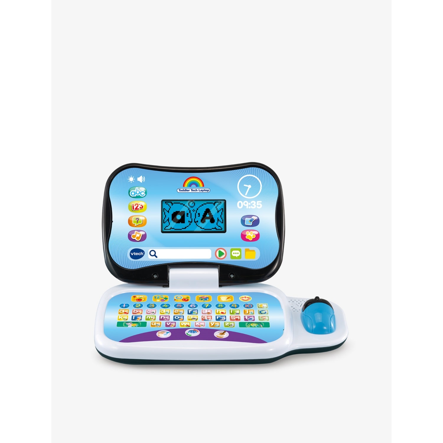 VTech Toddler Tech Laptop toy with 20 games, 2+ years (British brand)