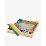 Plum Store-it wooden sand pit with storage compartment and cover, UK version