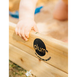 Plum Store-it wooden sand pit with storage compartment and cover, UK version