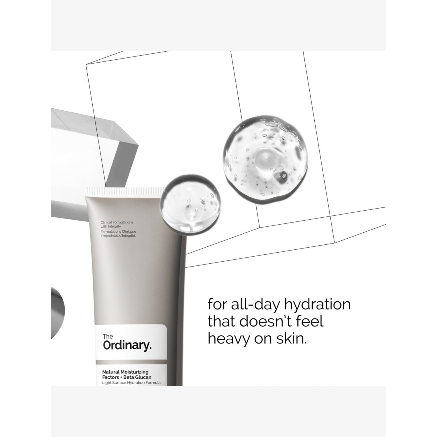 The Ordinary beta glucan moisturizer 100ml, imported from the UK