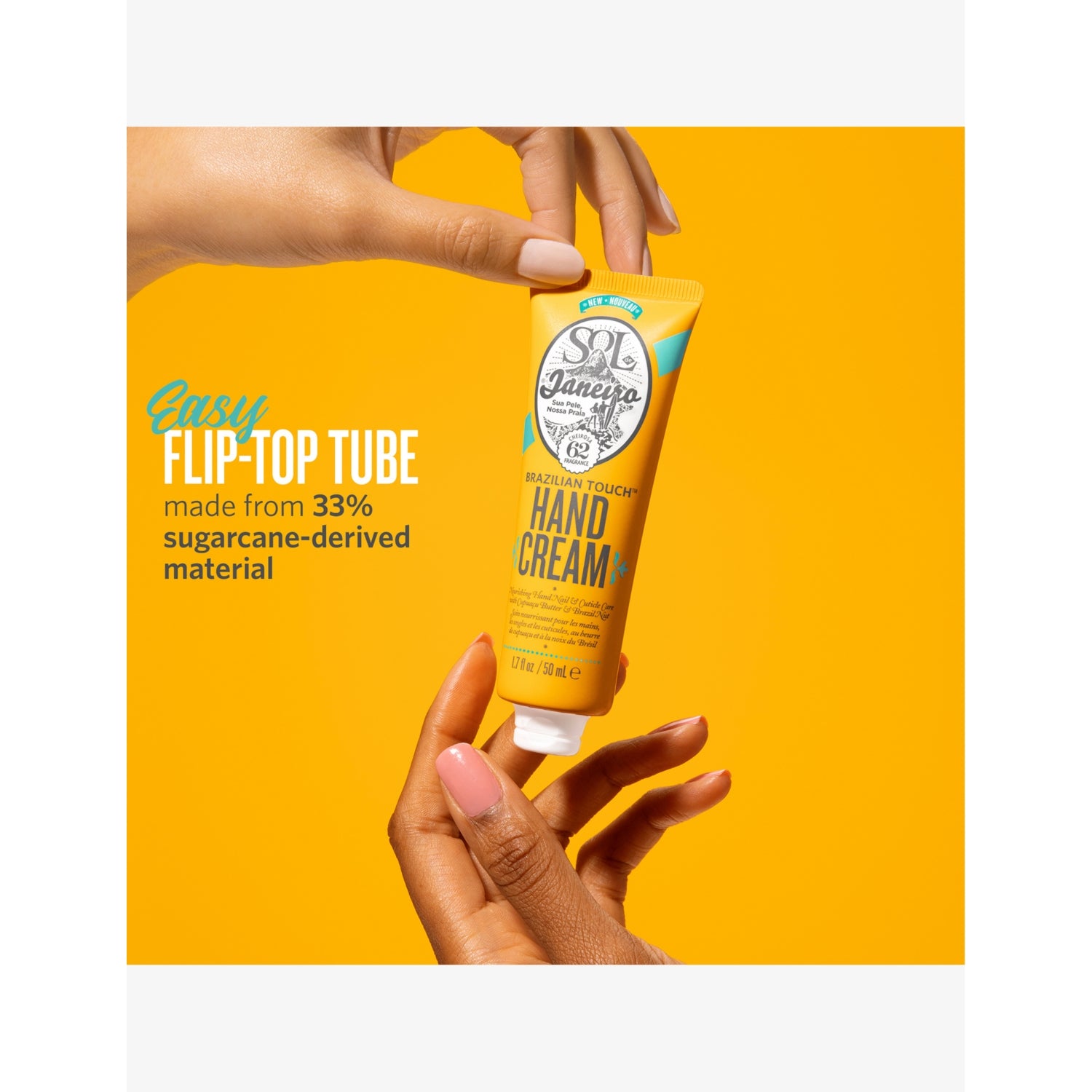 Sol de Janeiro hand cream Brazilian Touch 50ml, imported from the UK