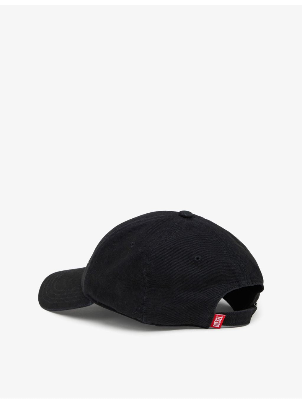 Diesel cotton baseball cap with logo patch, UK version
