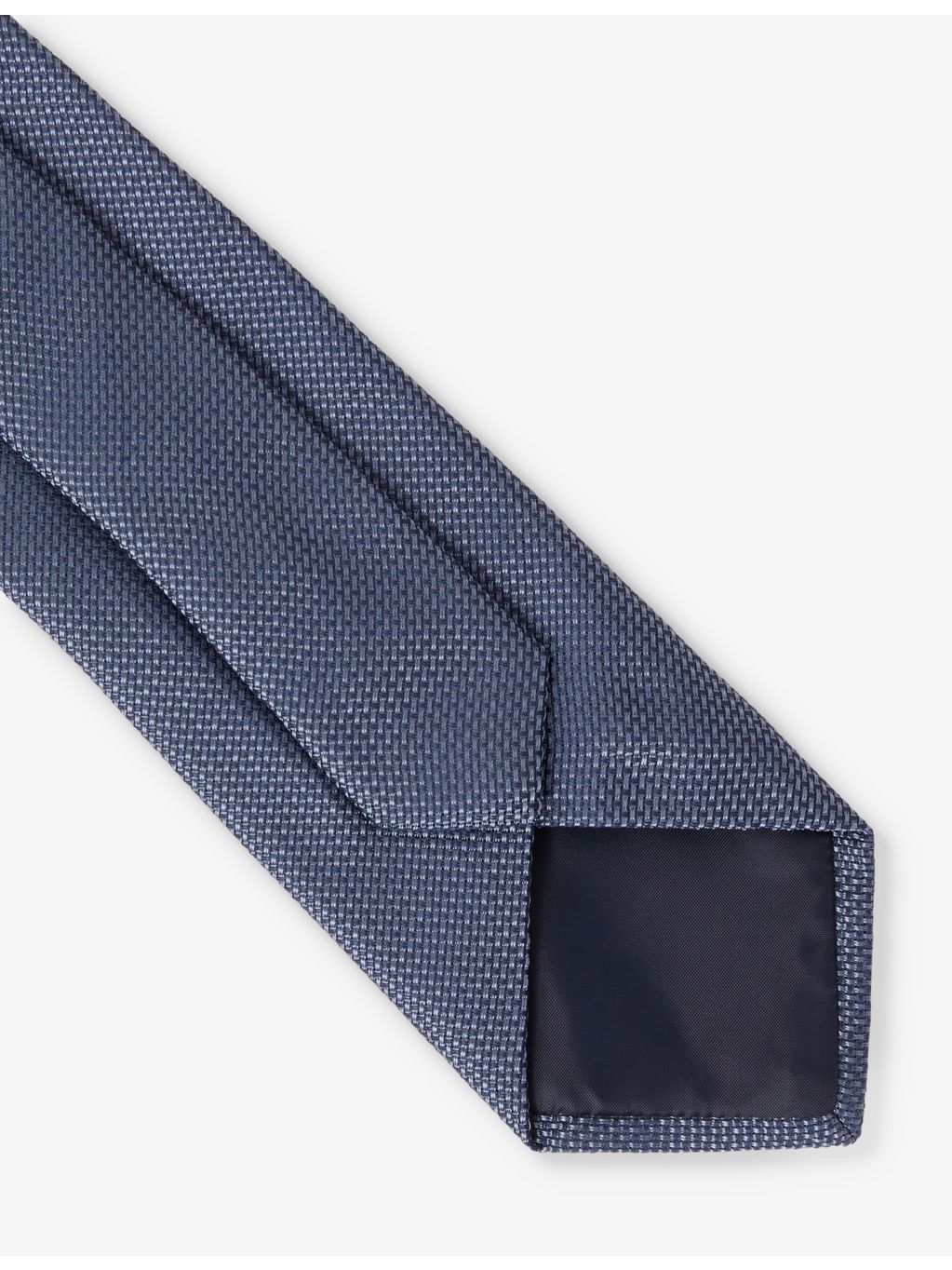 Reiss Ceremony textured silk-blend tie - British product