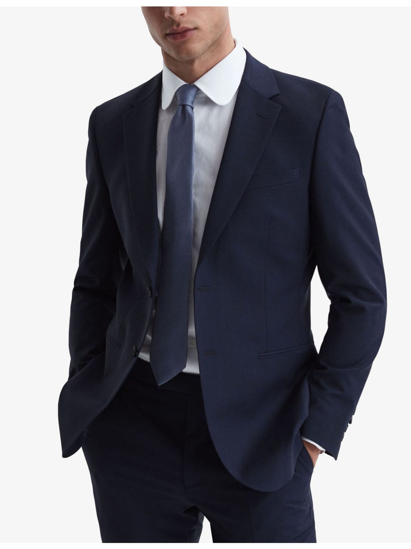Reiss Ceremony textured silk-blend tie - British product