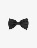 Reiss silk bow tie with grosgrain finish, imported from the UK