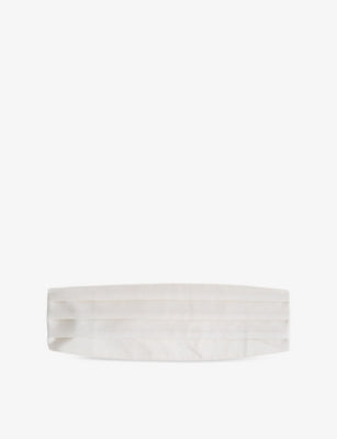 Reiss Cameron silk cummerbund pleated design (British brand)