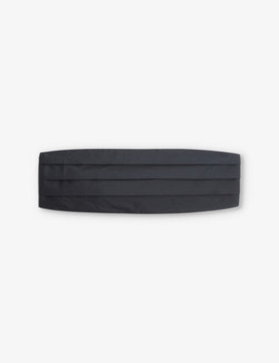 Reiss Cameron Pleated Silk Cummerbund