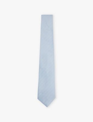 Reiss Liam Polka-Dot Woven Tie