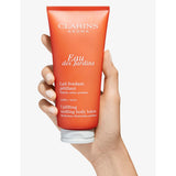 Clarins Eau des Jardins uplifting melting body lotion 200ml (British brand)