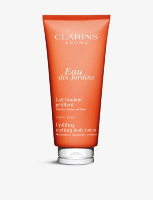 Clarins Eau des Jardins uplifting melting body lotion 200ml (British brand)