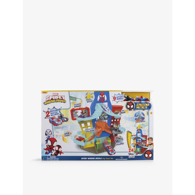selfridges Marvel Spidey and His Amazing Friends Tall Amazing Metals City Track Set and Diecast Vehicles- Buy online at McGrocer
