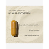 Wild Nutrition organic turmeric supplement 60 capsules, imported from the UK