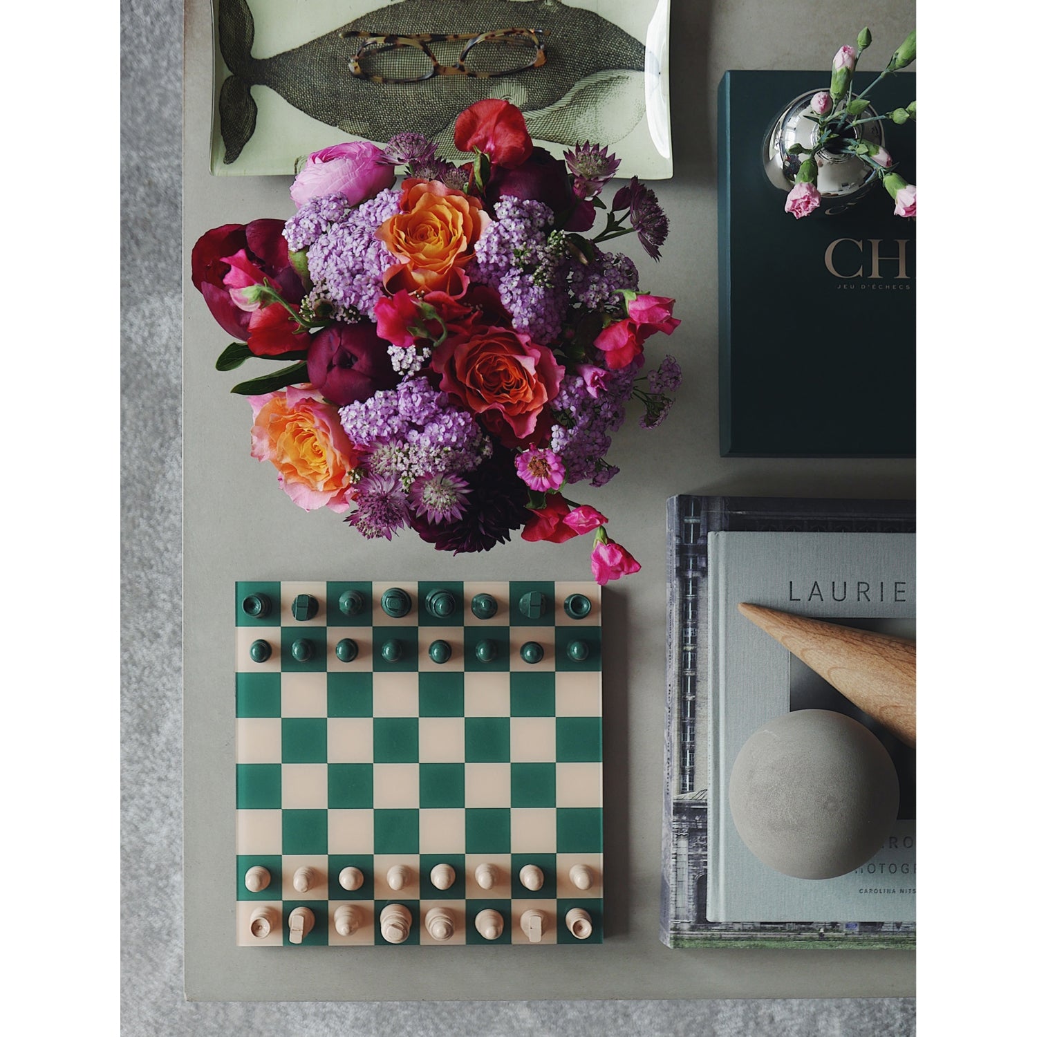 Printworks chess set in book-style box 28cm, imported from the UK