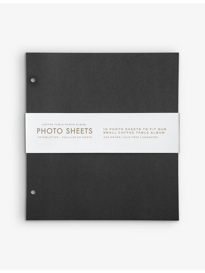 selfridges Printworks Photo Album Small Refill Paper Pack of 10- Buy online at McGrocer