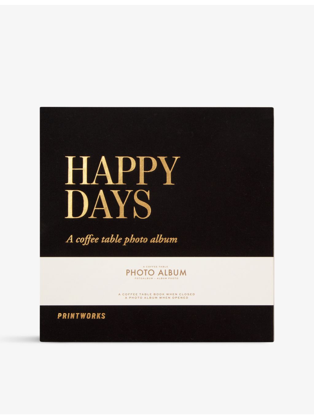 Printworks Happy Days photo album 24.5cm (British brand)