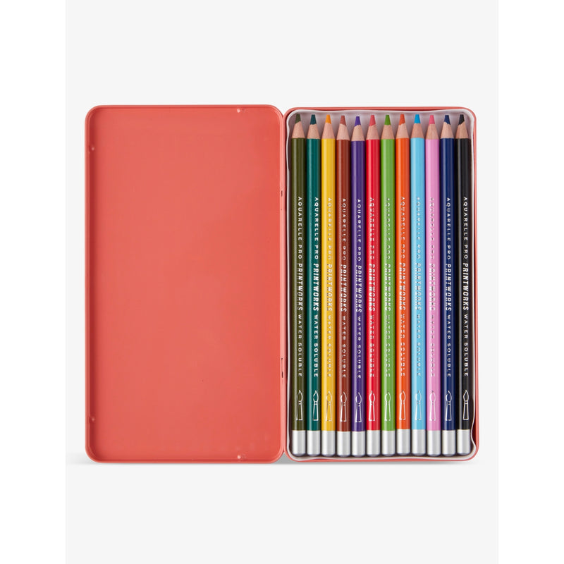Printworks aquarelle pencils set of 12 (British brand)