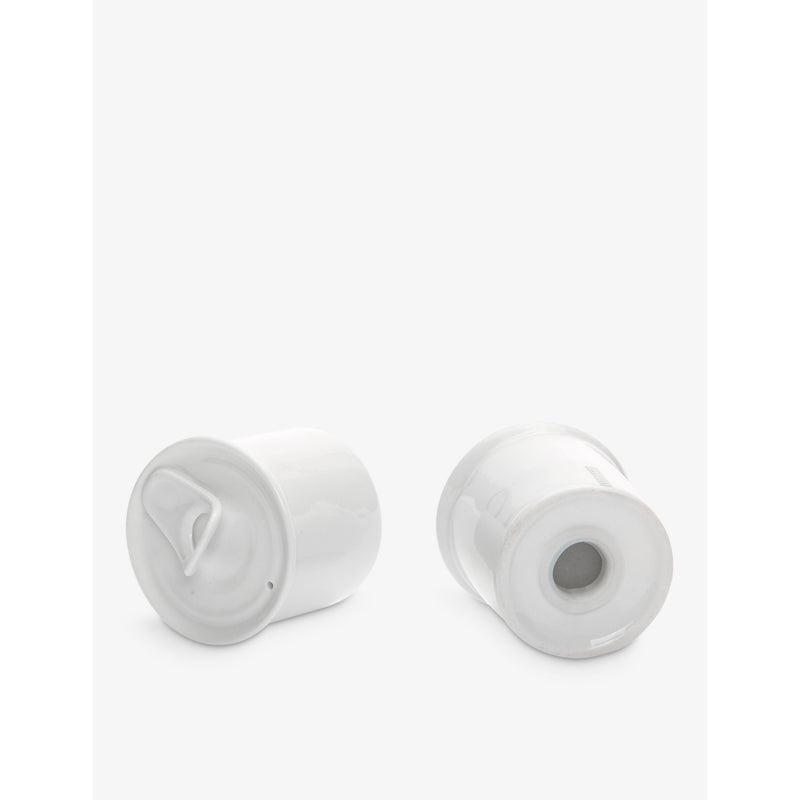 Seletti porcelain salt and pepper cellar set, imported from the UK