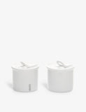 Seletti porcelain salt and pepper cellar set, imported from the UK