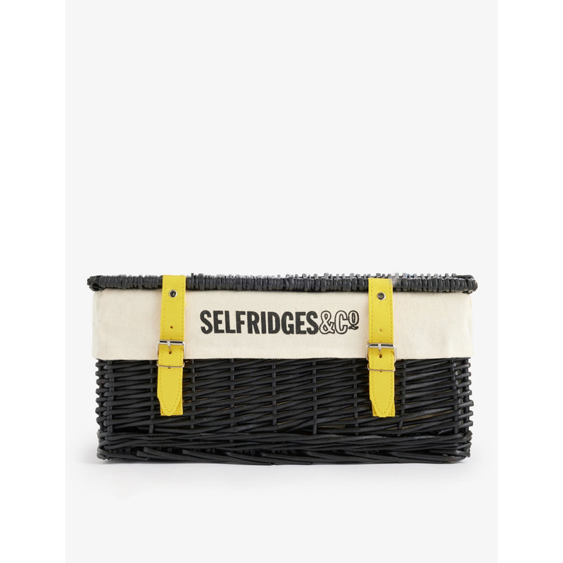 Selfridges hamper with six treats in 16-inch basket - British product