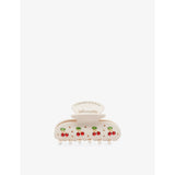 Sweetheart crystal-embellished cellulose-acetate hair clip - CHERRY PIE