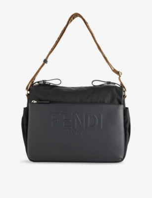 Fendi Logo Shell Changing Bag