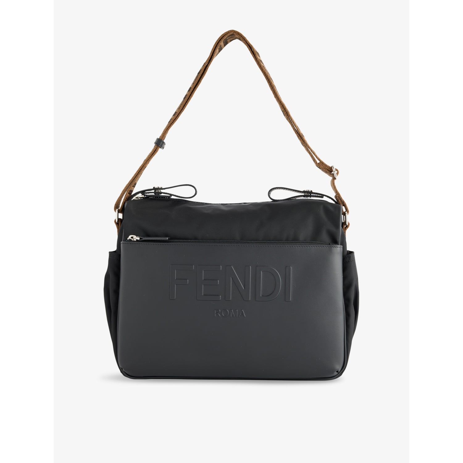 Logo shell changing bag - Black+palladium - 0-18 months
