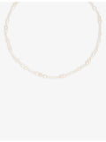 Astrid & Miyu Serenity pearl necklace in gold-toned brass, UK version