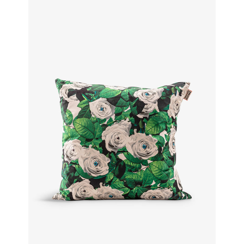 Seletti TOILETPAPER graphic-print cushion 67cm, UK version