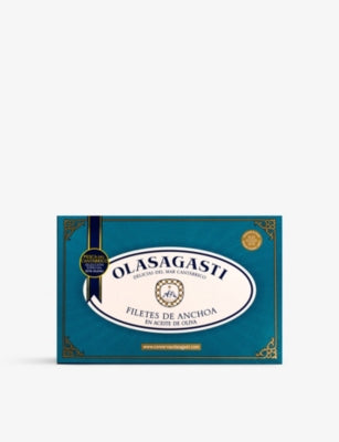 Olasagasti anchovy fillets in olive oil 120g, UK version