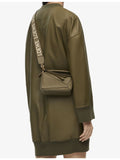 Loewe Anagram loop cotton and leather bag strap, UK version