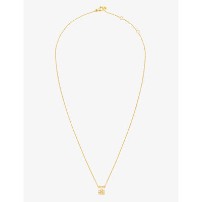 selfridges Chaumet Bee de Chaumet 18ct Yellow-Gold and 0.6ct Diamonds Pendant Necklace- Buy online at McGrocer