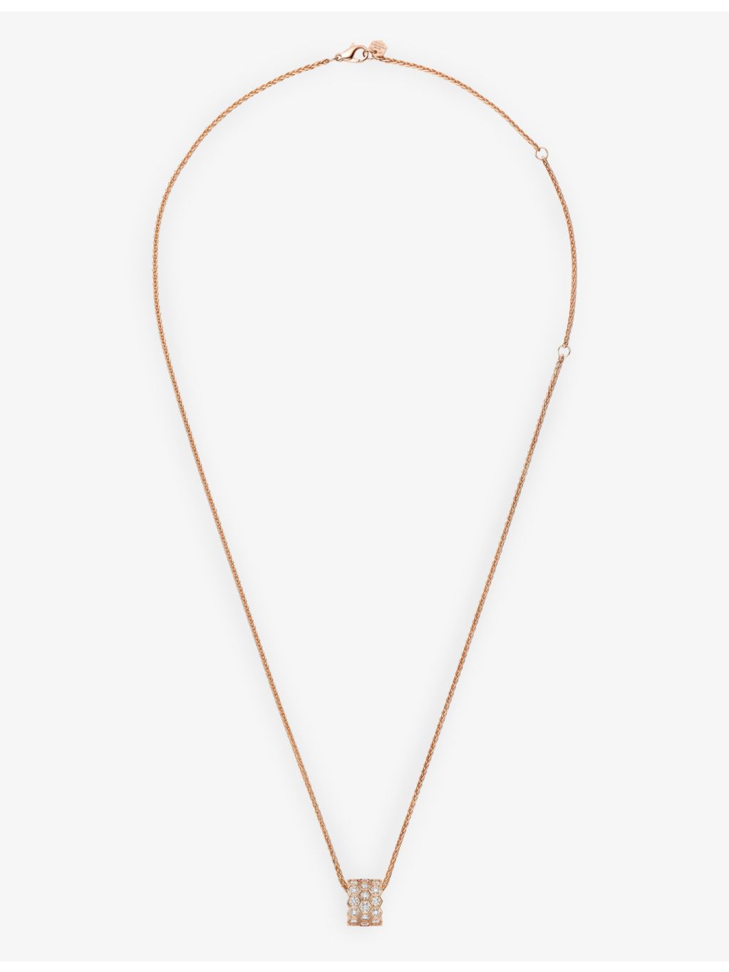 Chaumet bee pendant necklace 18ct rose gold diamonds - British product
