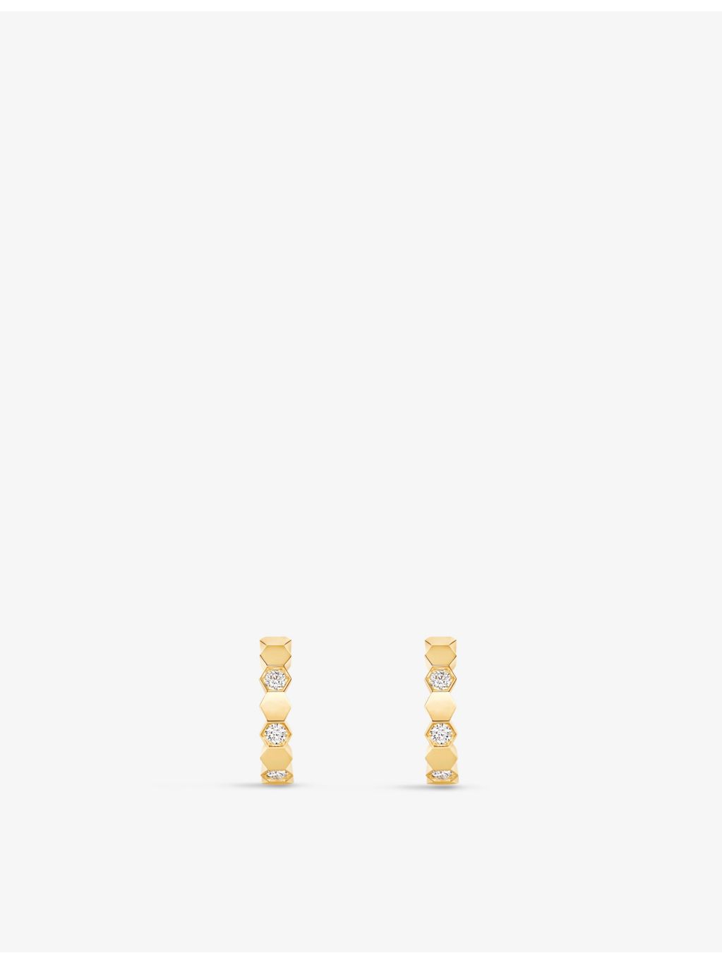 Chaumet Bee de Chaumet diamond hoop earrings 0.41ct, imported from the UK