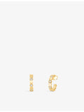 Chaumet Bee de Chaumet diamond hoop earrings 0.41ct, imported from the UK