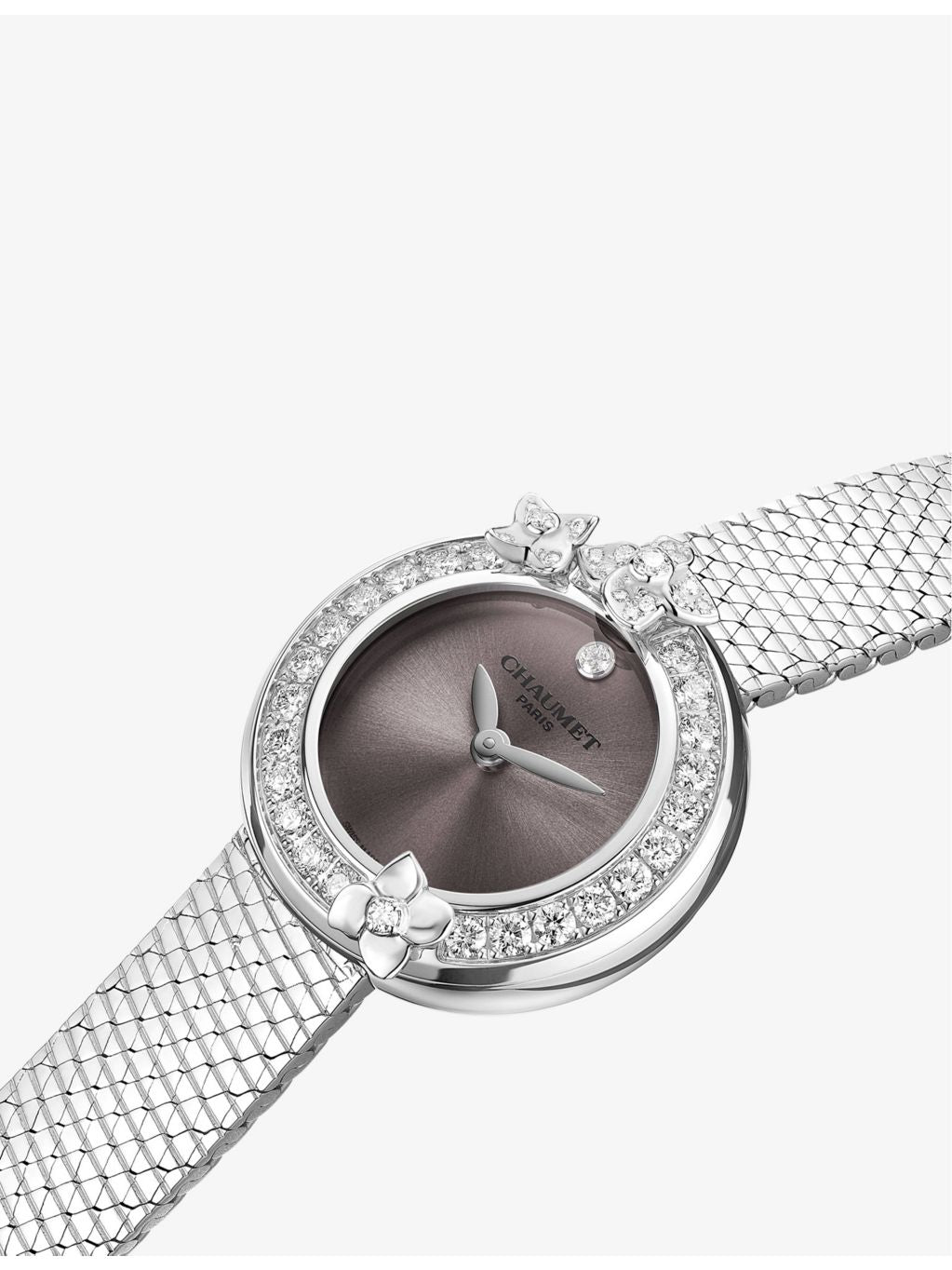 Chaumet Hortensia Eden diamond quartz watch 22.4mm (British brand)
