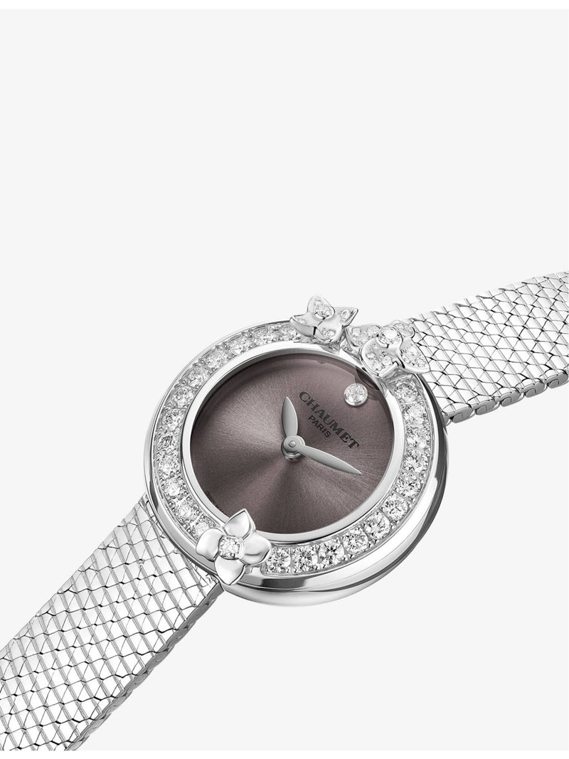 Chaumet Hortensia Eden diamond quartz watch 22.4mm (British brand)