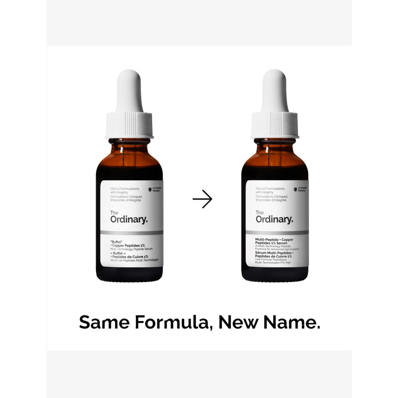 The Ordinary copper peptides 1% serum 30ml, UK version
