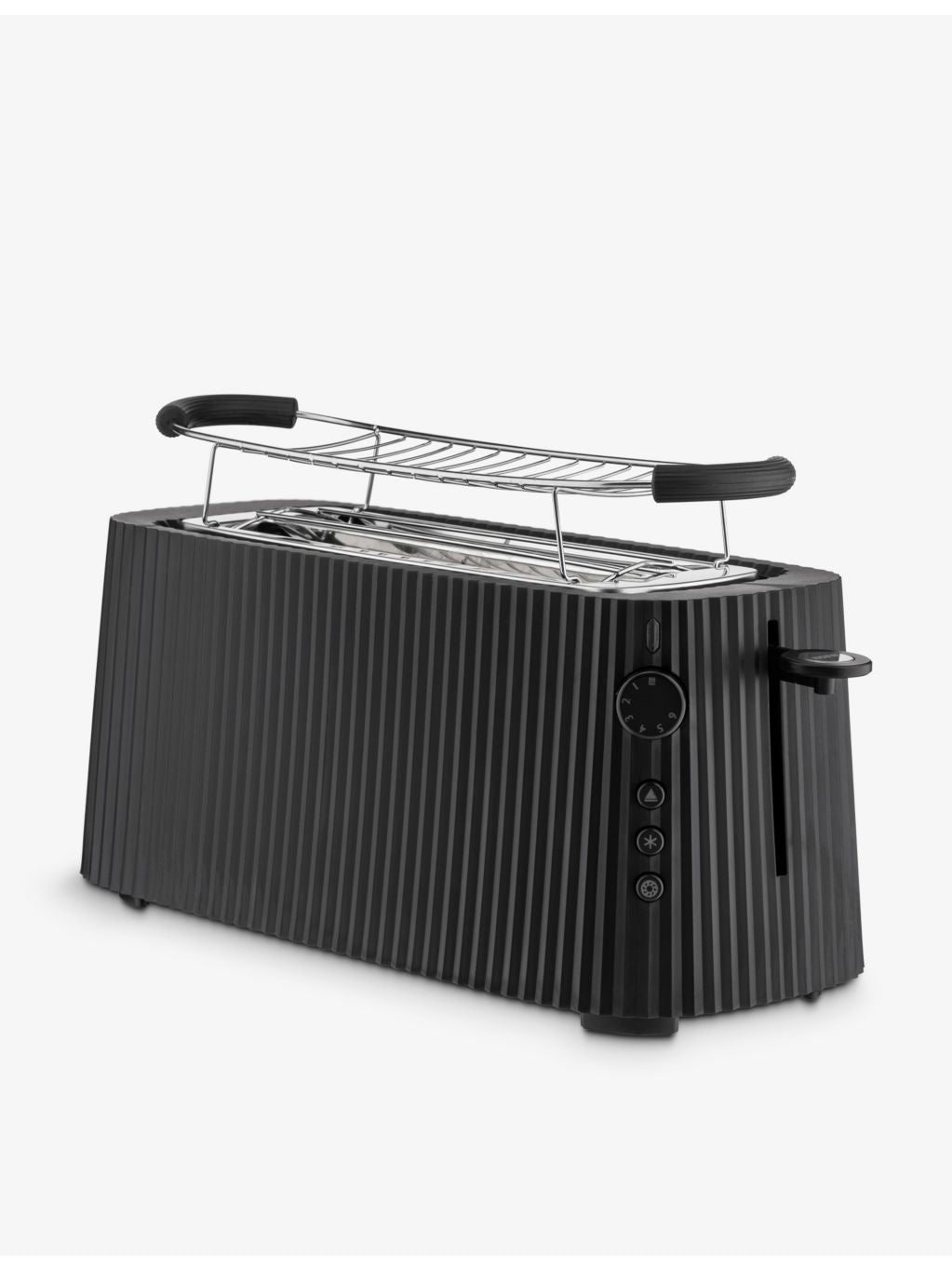 Alessi Plisse two-slice toaster, imported from the UK