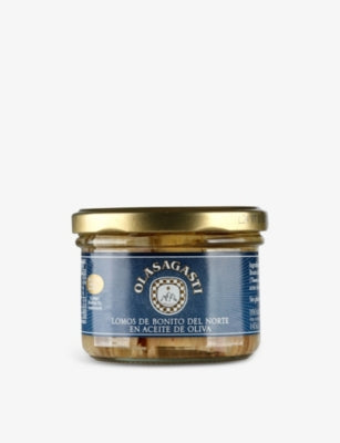 Olasagasti white tuna steaks in olive oil 190g - British product